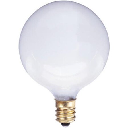Globe Electric Globe Electric 70969 2 Pack; 25 Watts White Globe Light Bulb - Pack Of 10 707416